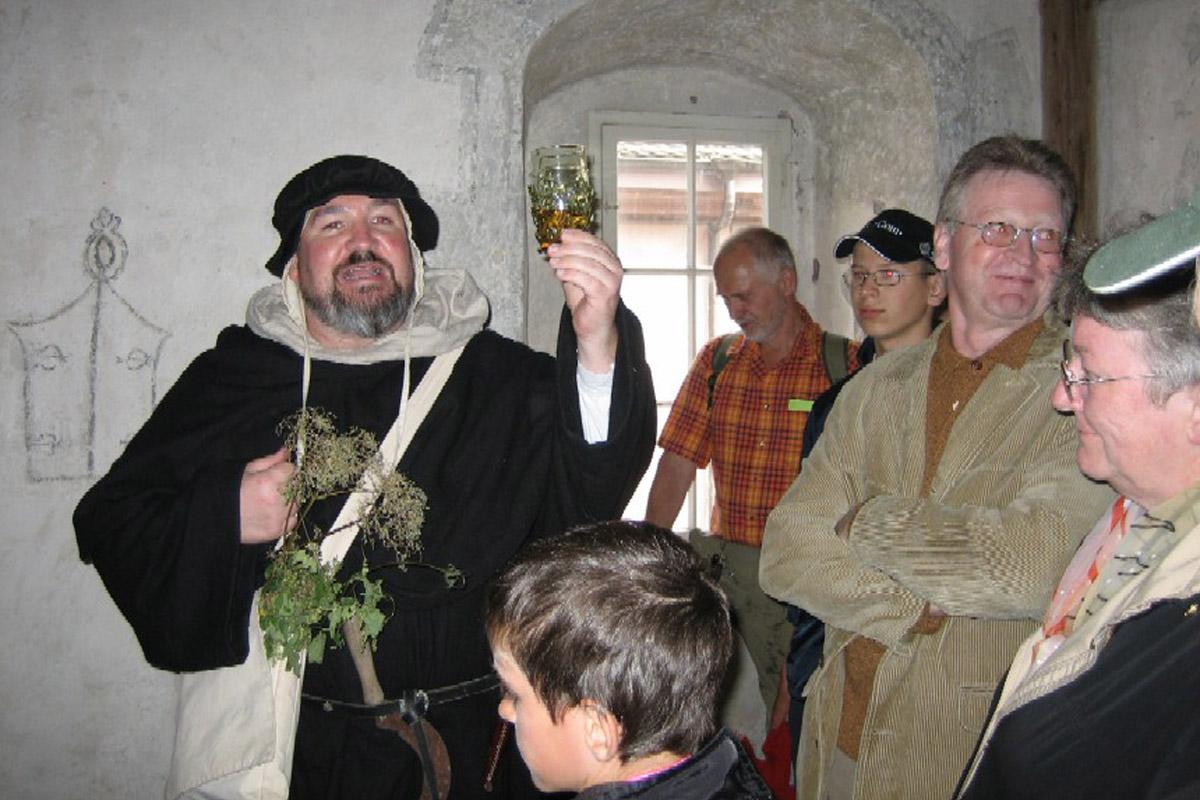 Besucher in Kloster Alpirsbach