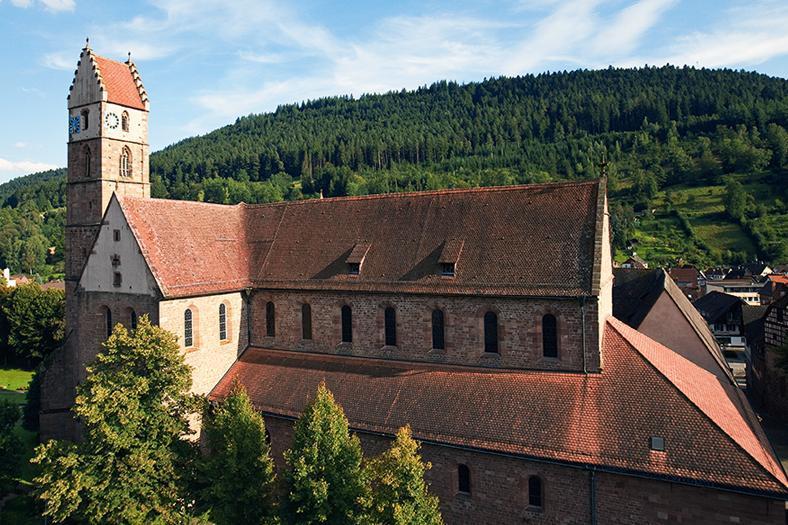View of Alpirsbach Monastery
