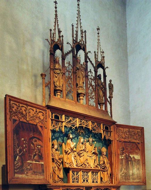 Alpirsbach monastery, Altar in the church
