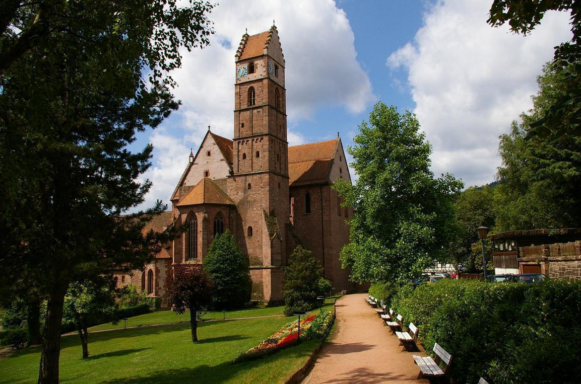 View of Alpirsbach Monastery