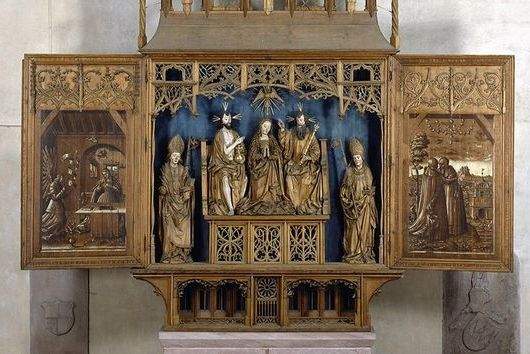 Marienaltar des Klosters Alpirsbach