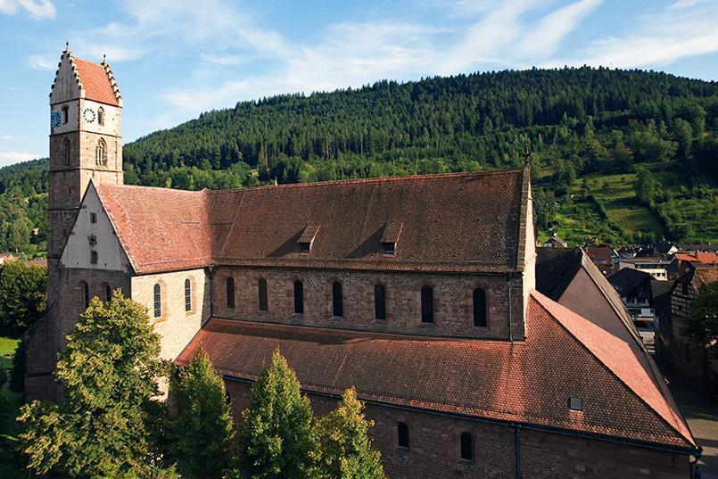 View of Alpirsbach Monastery