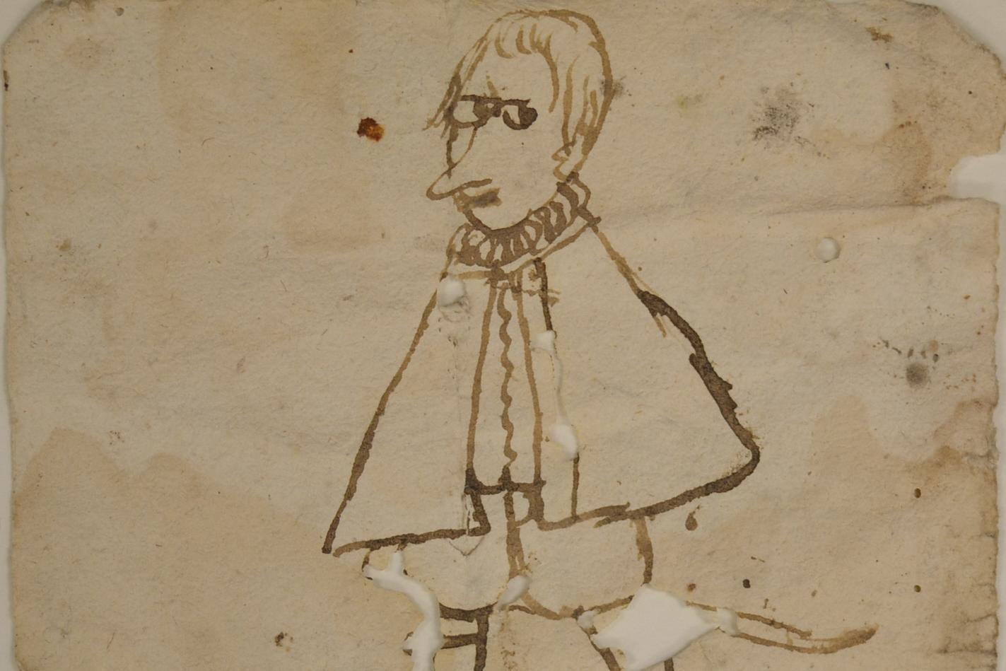 Student drawing from the Alpirsbach Monastery find
