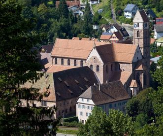 View of Alpirsbach Monastery