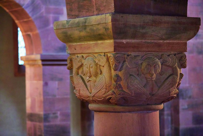 Kloster Alpirsbach, Detail, Säulenkapitel