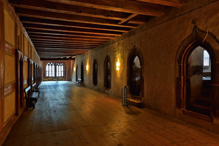 Schloss und Schlossgarten Weikersheim, Innen, Dormitorium