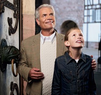 Besucher in Kloster Alpirsbach