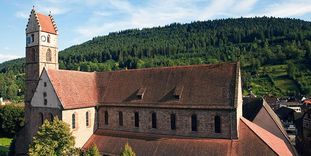 View of Alpirsbach Monastery