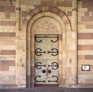 Kloster Alpirsbach, Hauptportal der Klosterkirche