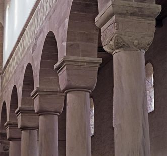 Interior of the church at Alpirsbach Monastery