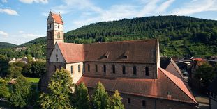 View of Alpirsbach Monastery