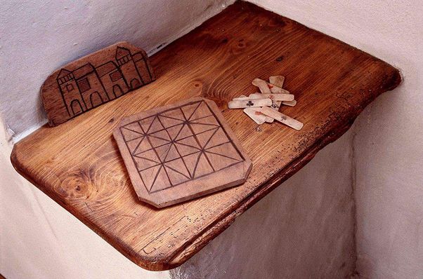 Alpirsbach monastery, board game