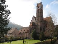 Foto: Staatliche Schlösser und Gärten Baden-Württemberg Kloster Alpirsbach Außenaufnahme