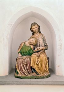 Kloster Heiligkreuztal, Christus-Johannes-Gruppe Figur