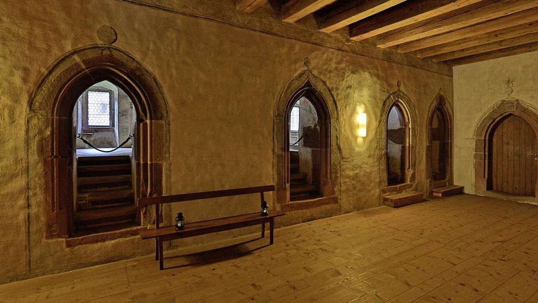 Interior view of Alpirsbach Monastery