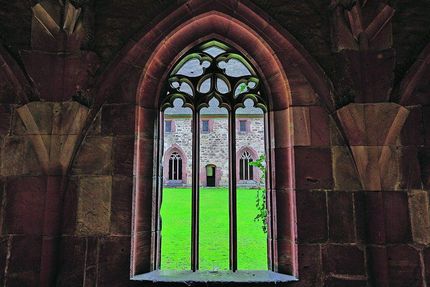 Alpirsbach monastery, cloister garden